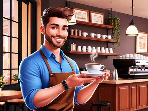 Cafe Owner Business Simulator Cover
